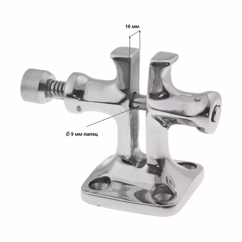 Кнехт швартовый Homer 003841, с пальцем под цепь 8-10 мм