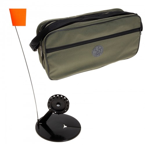 Жерлицы с угловой стойкой в сумке Щукарь Три кита 0030646, 10 шт.