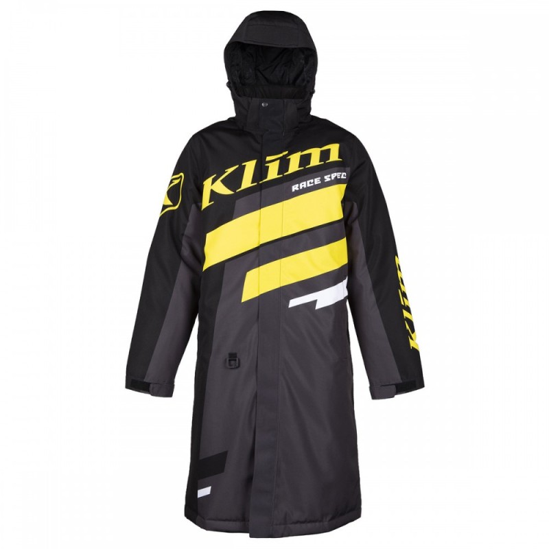 Пальто зимнее Klim Race Spec Pit, черный/желтый, размер L