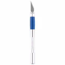 Нож для художественных работ Кобальт 245-053, перьевые лезвия в комплекте