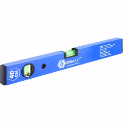 Уровень строительный пузырьковый Кобальт 242-922, 400 мм