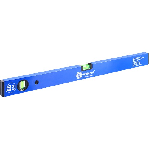 Уровень строительный пузырьковый Кобальт 242-939, 600 мм