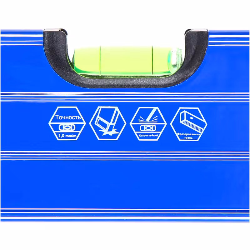 Уровень строительный пузырьковый Кобальт 243-134, 2000 мм