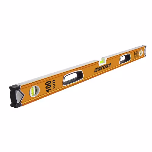 Уровень строительный пузырьковый Практика Эксперт 242-724, 1000 мм