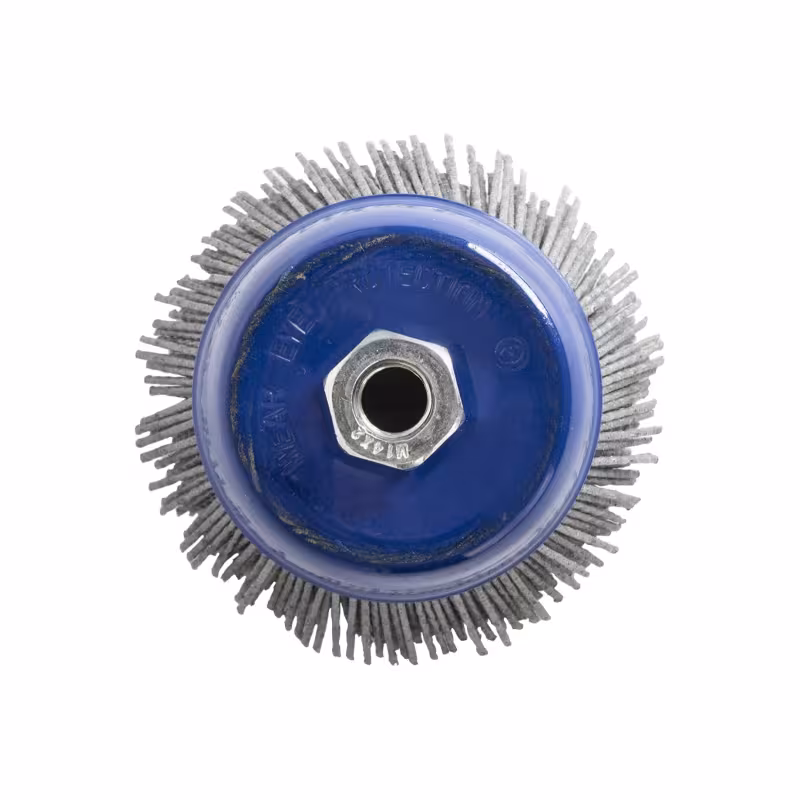 Кордщетка для УШМ чашеобразная абразивная 90мм Практика М14