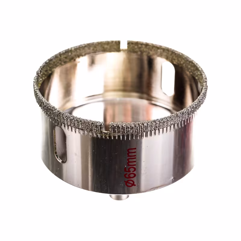 Коронка алмазная по стеклу и керамике Практика 777-369, 65 мм