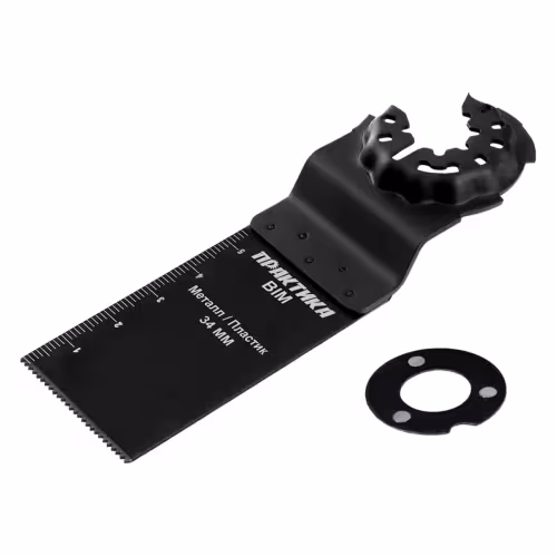 Насадка пильная прямая для реноватора (мультирезака) Практика 240-201 (мелкий зуб)