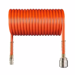 Шланг пневматический спиральный Foxweld 5773, 10 м