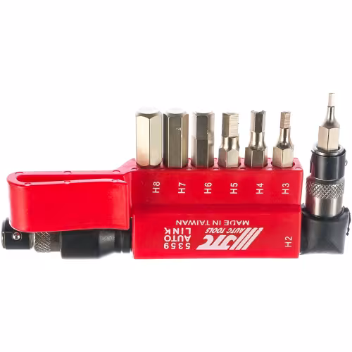 Набор бит JTC 5359, 1/4", 8 шт