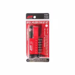 Набор бит Torx Т10-Т40 с Г-образным держателем JTC 5357, 8 предметов