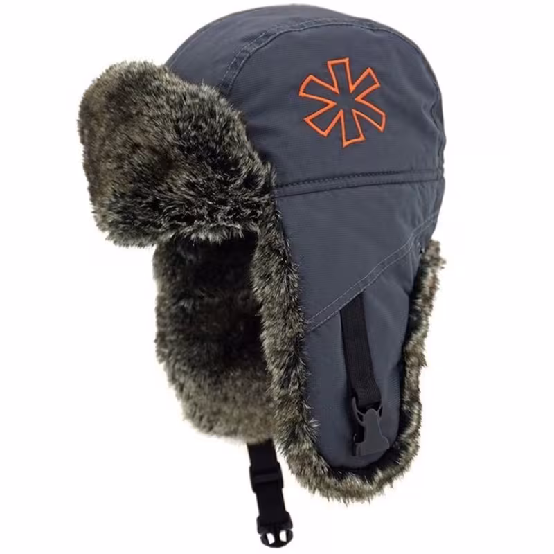 Шапка-ушанка Norfin Discovery, Nortex Breathable, серый, размер L