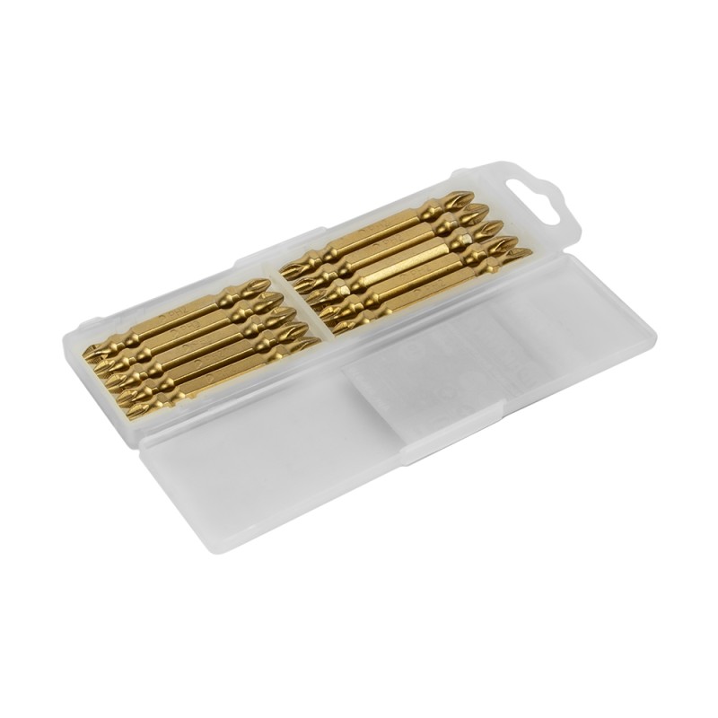 Бита двусторонняя Практика Эксперт 036-988, PH-2/PH-2х65 мм (10 шт)