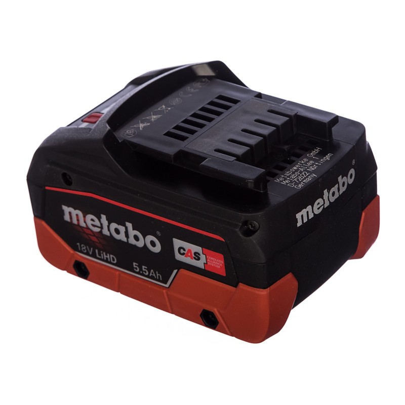 Аккумулятор Metabo 18В, 5,5Ач, LI-HD