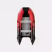 Надувная лодка ПВХ Gladiator  C370AL, пайол алюминиевый, красный/черный