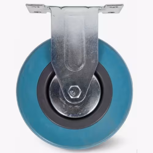 Колесо аппаратное неповоротное с опорой Longway C-1707-MTB-125 FCg 54 (125х27 мм, 100 кг) 