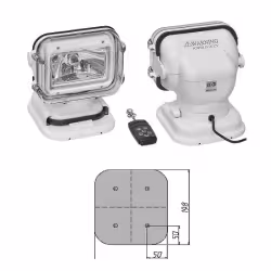 Фара-искатель галогеновая беспроводная SL96012-CWP