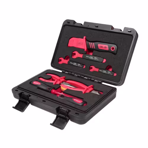 Набор инструментов JTC I007 1000V с изоляцией, 9 предметов