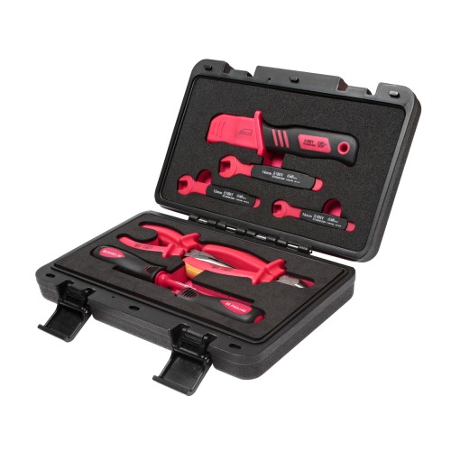 Набор инструментов JTC I007 1000V с изоляцией, 9 предметов