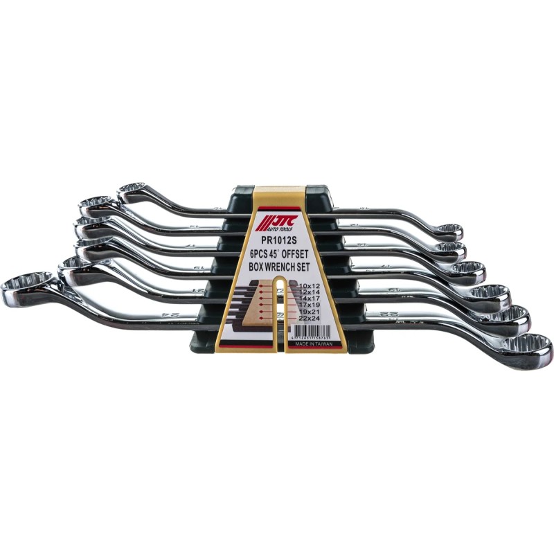 Набор ключей накидных JTC-PR1012S, 6 предметов