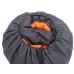 Мешок спальный Indiana Camper Plus L-zip 360700042, черный/оранжевый (до -12°С)