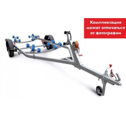 Прицеп лодочный одноосный МЗСА 81771Е.103, ролики