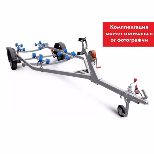 Прицеп лодочный одноосный МЗСА 81771Е.103, ролики