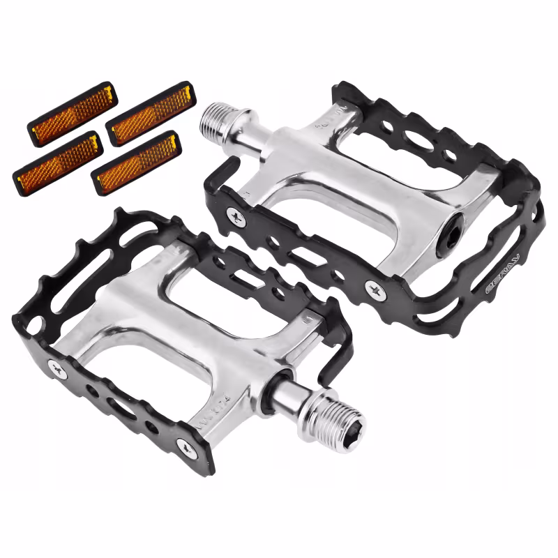 Комплект педалей платформенных Zeray, ZP-975C, 9/16", 112*64*23мм