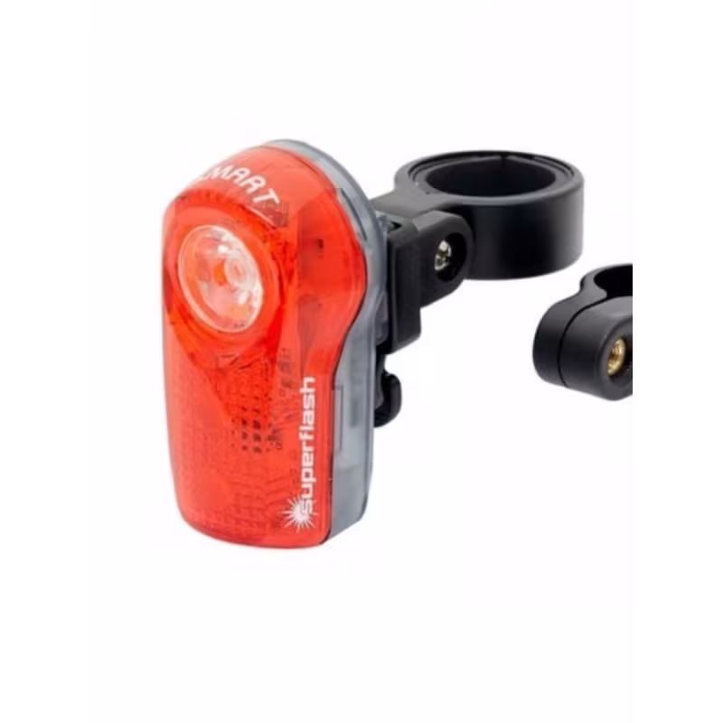 Фонарь велосипедный задний Smart RL-317R-01, 80 lm, 2 режима