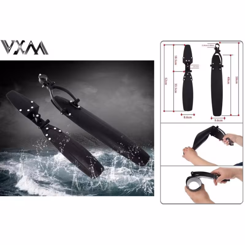 Крылья для велосипеда 26-29" VXM УТ-00018937, черный