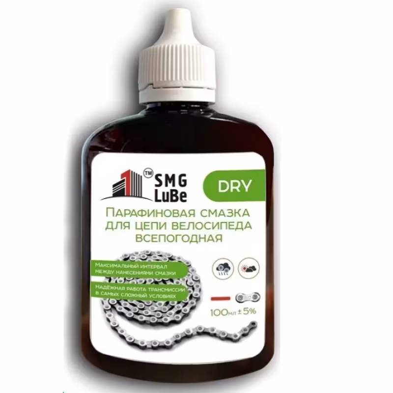Смазка для цепи Smg Lube Dry (Long), УТ-00018551, парафиновая, 100мл