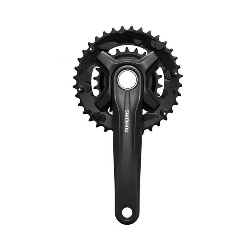 Комплект шатунов Shimano FC-MT210, Acera, 175мм, HLT, 36x22T, черный