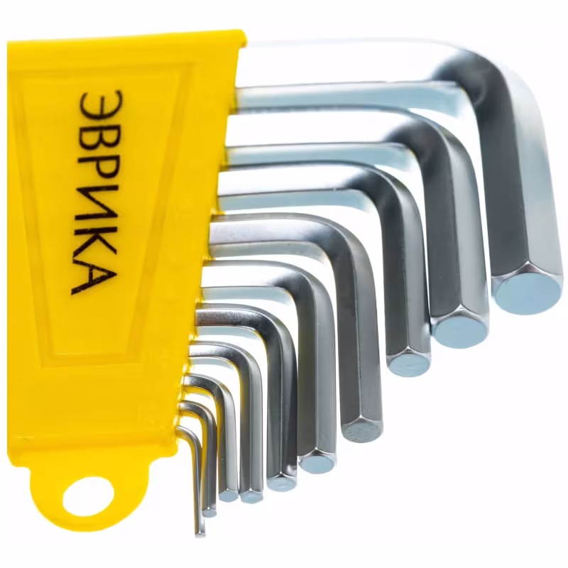 Набор ключей шестигранных Эврика ER-15101XL, 1,5-10 мм, 10 предметов