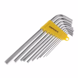 Набор ключей шестигранных Эврика ER-15101XL, 1,5-10 мм, 10 предметов