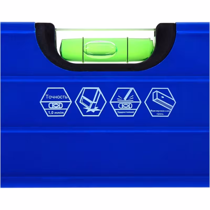 Уровень строительный пузырьковый Кобальт 243-097, 800 мм