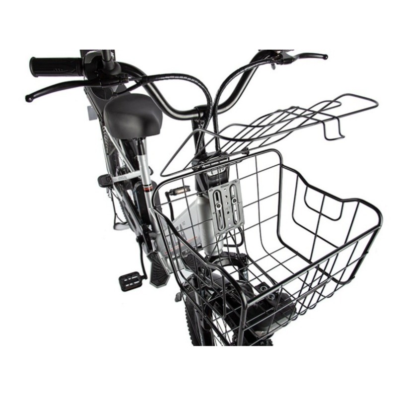 Велогибрид Eltreco e-ALFA GL GREEN CITY Черный