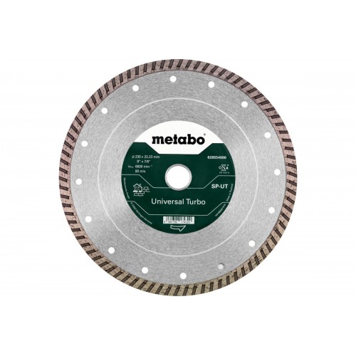 Диск алмазный турбированный Metabo 628554000, 230х22,2 мм