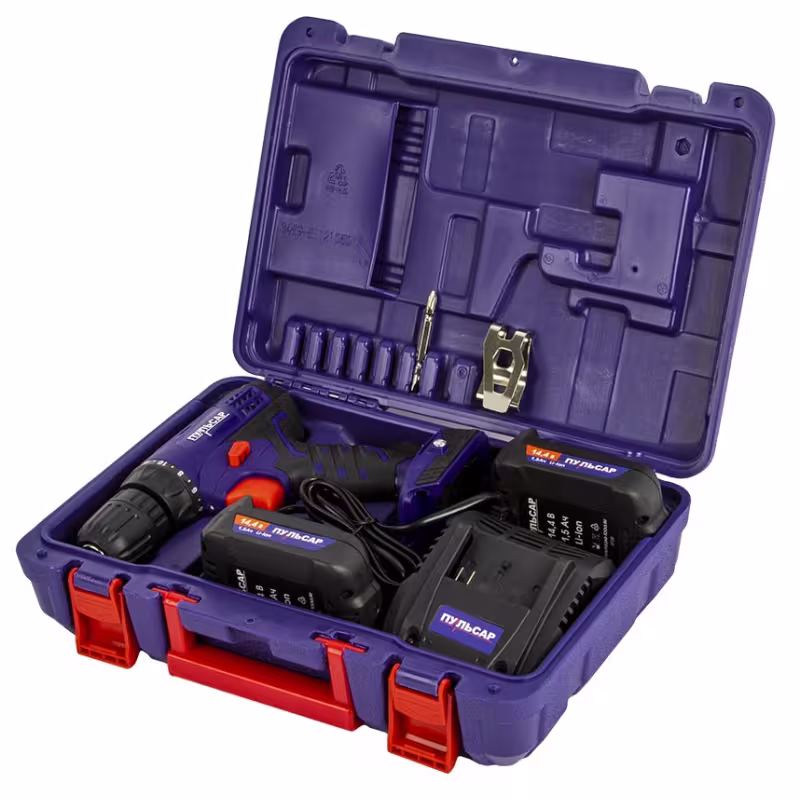 Дрель аккумуляторная Пульсар ДА 14.4-2