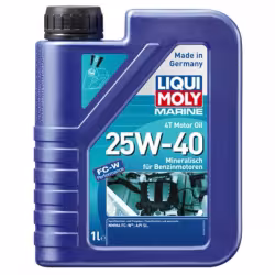 Масло моторное минеральное Liqui Moly Marine 4T Motor Oil 25W40, 1 л