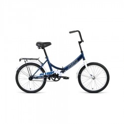 Велосипед 20 ALTAIR CITY (20" 1 ск. рост 14" скл.) ( темно-синий/белый )