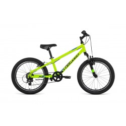 Велосипед 20 FORWARD UNIT 2.2 (20" 6 ск. рост 10.5") ( ярко-зеленый/черный )