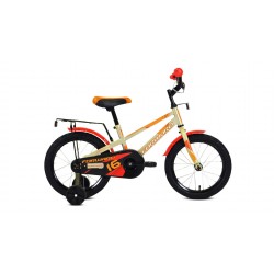 Велосипед 16 FORWARD METEOR (16" 1 ск.) ( серый/оранжевый )	