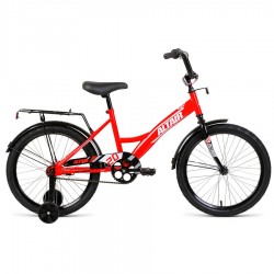 Велосипед ALTAIR KIDS 20 (20" 1 ск. рост 13"), красный/серебристый