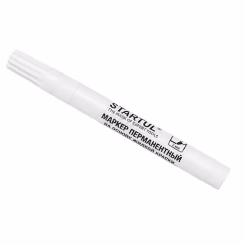 Маркер-краска STARTUL PROFI белый 