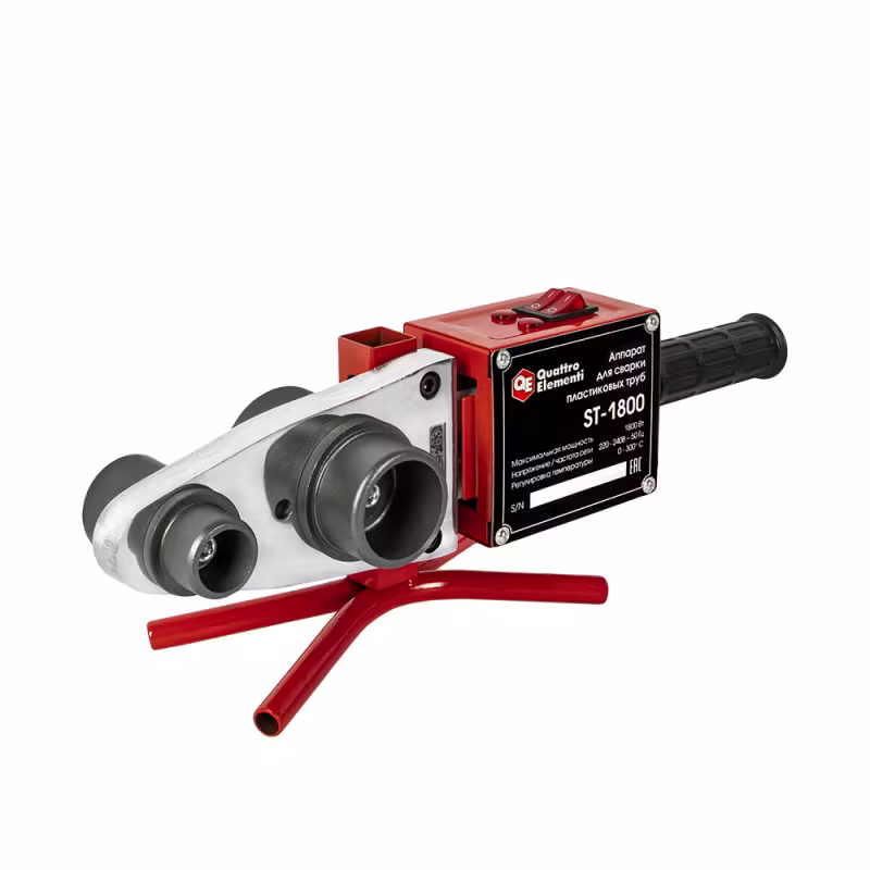 Аппарат для сварки труб ПВХ Quattro Elementi ST-1800
