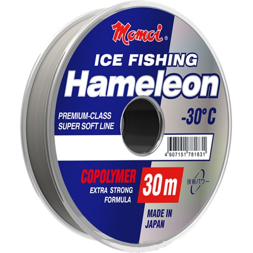Леска монофильная Momoi Hameleon ICE Fishing  0.14 мм, 2.3 кг, 30 м