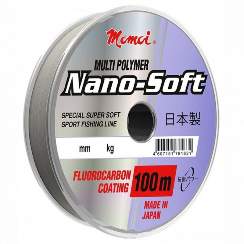 Леска монофильная Momoi Hameleon Nano-Soft Winter 0.165 мм, 3.1 кг, 30 м