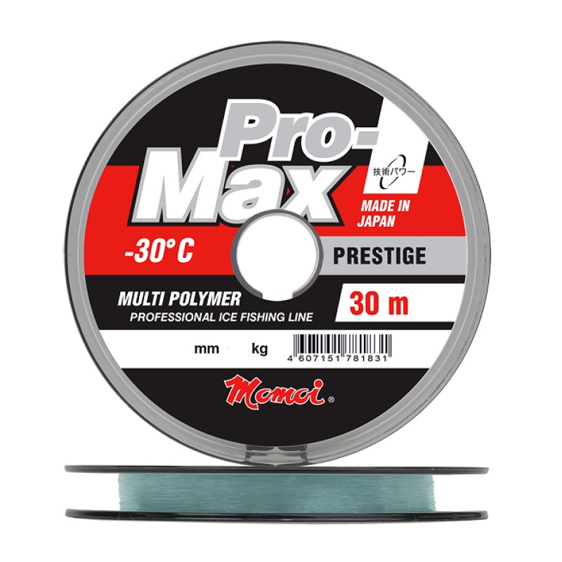 Леска монофильная Momoi Pro-Max Prestige 0.142 мм, 2.4 кг, 30 м