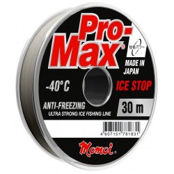 Леска монофильная Momoi Pro-Max Ice Stop 0.142 мм, 2.4 кг, 30 м