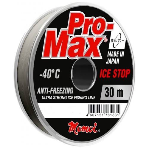 Леска монофильная Momoi Pro-Max Ice Stop 0.167 мм, 3.3 кг, 30 м