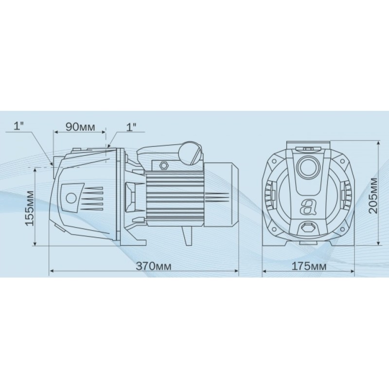 Насос центробежный AQUARIO AJC-101 
